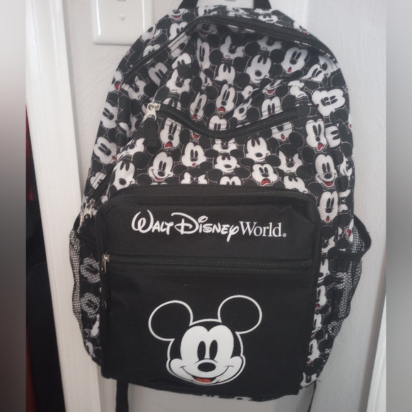 Disney Handbags - Disney Parks Authentic Walt Disney World Mickey Mouse Backpack